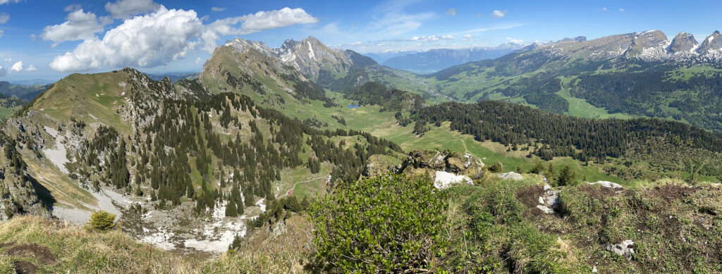 Rundwanderung - Stein - Gmeinenwishöchi (Alplispitz) - Neuenalpspitz - Schlofstein - Panorama 1