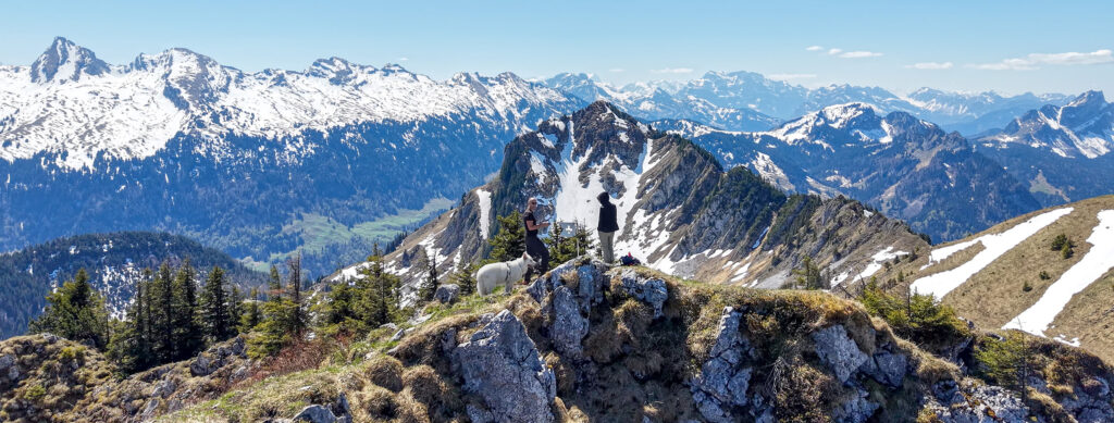 Rundwanderung - Stein - Gmeinenwishöchi (Alplispitz) - Neuenalpspitz - Schlofstein - Panorama 2