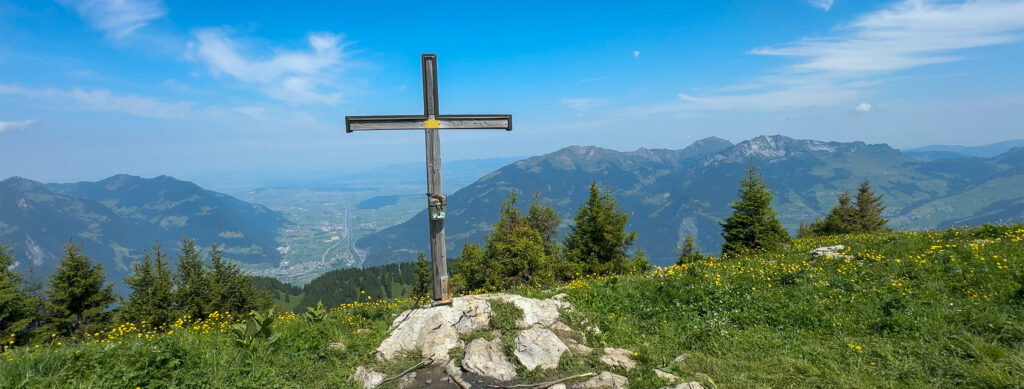Rundwanderung Habergschwänd - Nüenchamm - Filzbach - Panorama 1