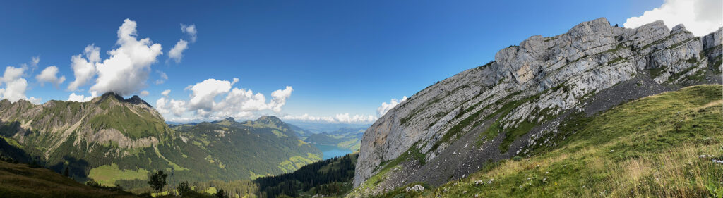 Rundwanderung Wägitalersee - Mutteristock - Panorama 2