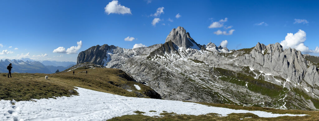 Rundwanderung Gamplüt - Mutschen - Zwinglipass - Panorama 3