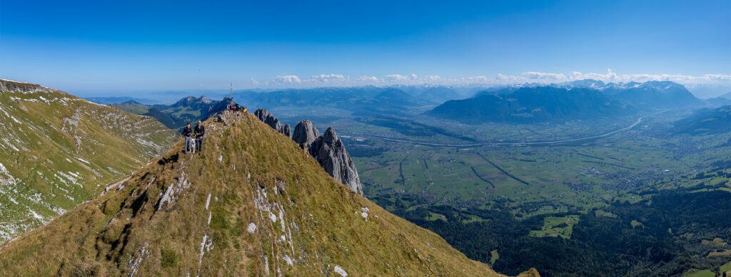 Rundwanderung Gamplüt - Mutschen - Zwinglipass - Panorama 1