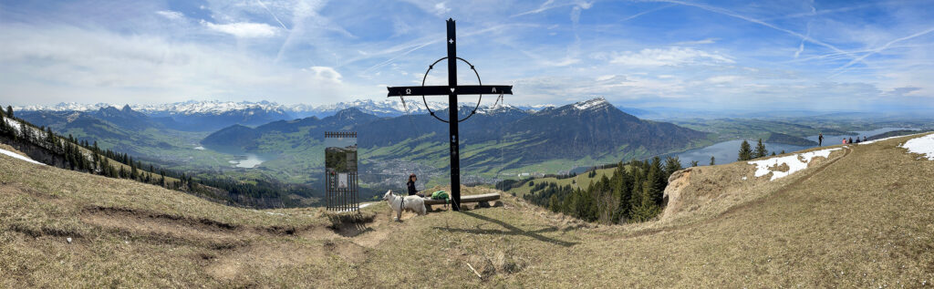 Rundwanderung Schönalphüttli - Wildspitz - Gnipen - Panorama 3