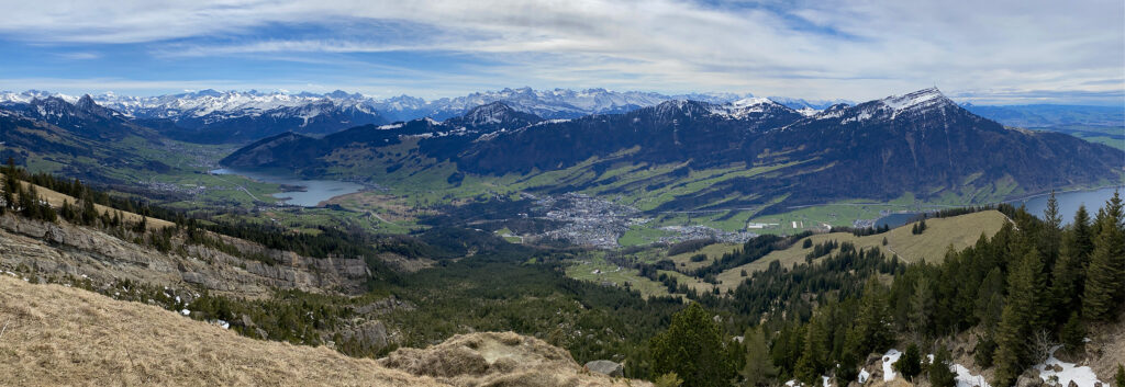 Rundwanderung Schönalphüttli - Wildspitz - Gnipen - Panorama 2