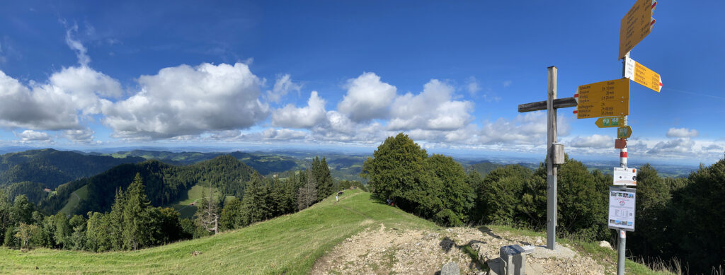 Rundwanderung Steg - Schnebelhorn Panorama 1