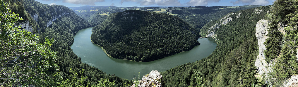 Rundwanderung Les Brenets - Saut du Doubs - Les Roches-de-Moron