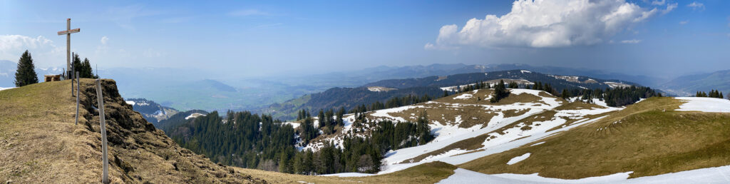 Rundwanderung Ebnat Kappel - Tanzboden - Panorama 1