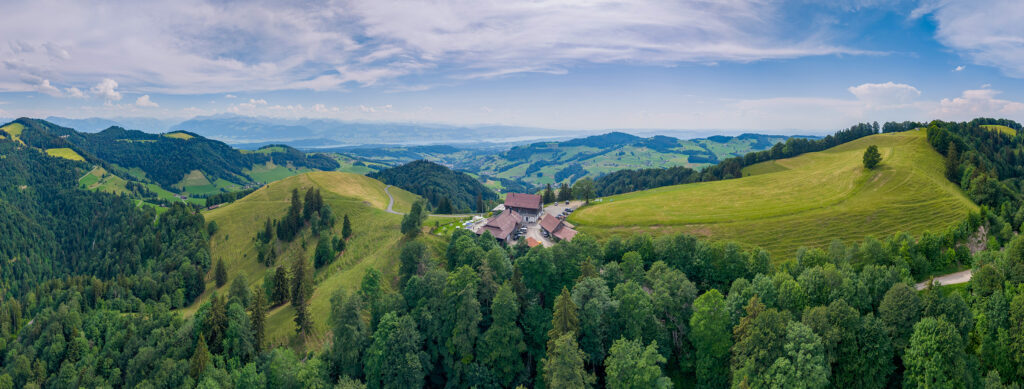 Rundwanderung Wald - Alp Scheidegg - Panorama 1