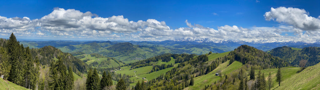 Rundwanderung Libingen - Schindelberg - Chrüzegg - Panorama 1