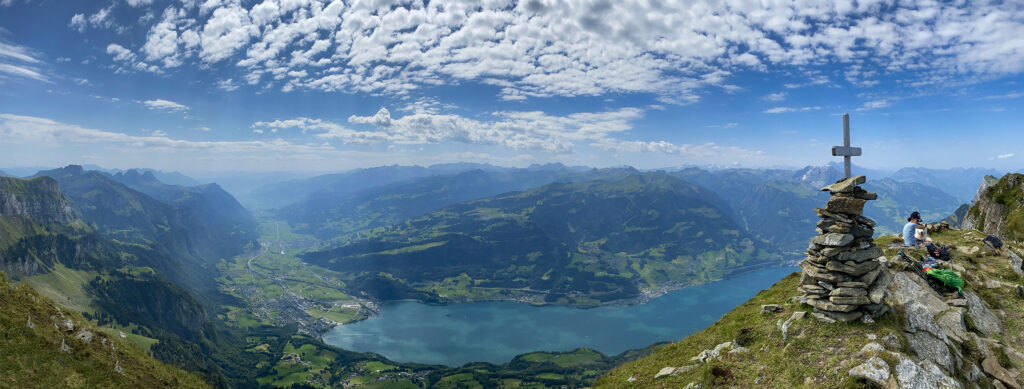 Rundwanderung Sellamatt - Brisi - Panorama 3