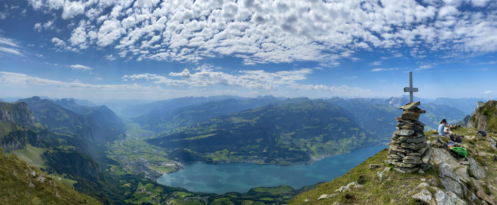 Rundwanderung Sellamatt - Brisi - Panorama 1