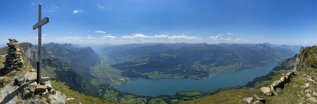 Rundwanderung Sellamatt - Brisi - Panorama 2