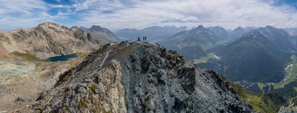 Rundwanderung Maloja Capolago - Piz Lunghin - Panorama 3