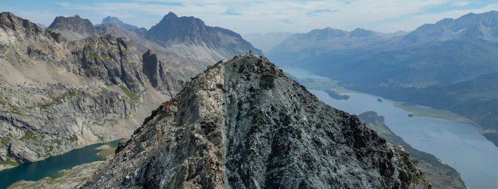 Rundwanderung Maloja Capolago - Piz Lunghin - Panorama 2