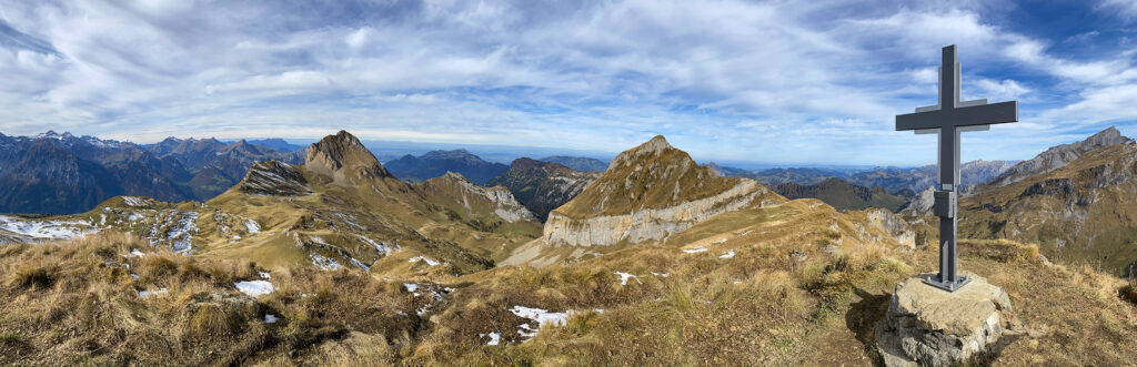 Rundwanderung Käppeliberg - Siwfass - Panorama 3