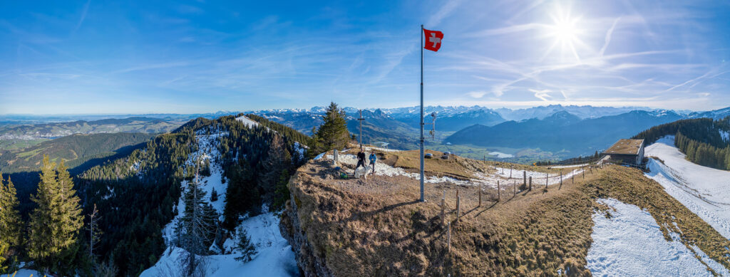 Rundwanderung Sattel - Wildspitz - Panorama 1