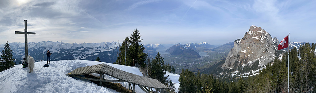 Schneeschuhwanderung Ibergeregg - Rotenflue