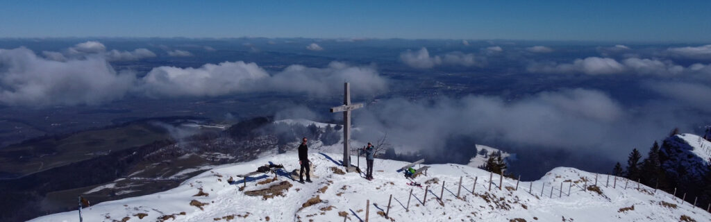 Schneeschuhwanderung Gantersei - Rägeflüeli (Eigenthal) - Panorama 2