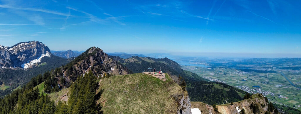 Rundwanderung Morgenholz - Hirzli - Planggenstock - Panorama 3