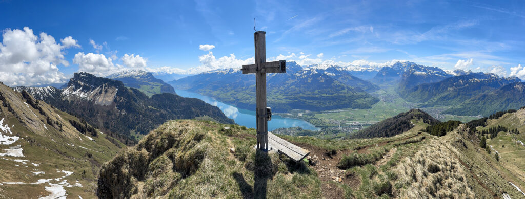 Rundwanderung Tutz - Plättlispitz - Federispitz - Panorama 4431