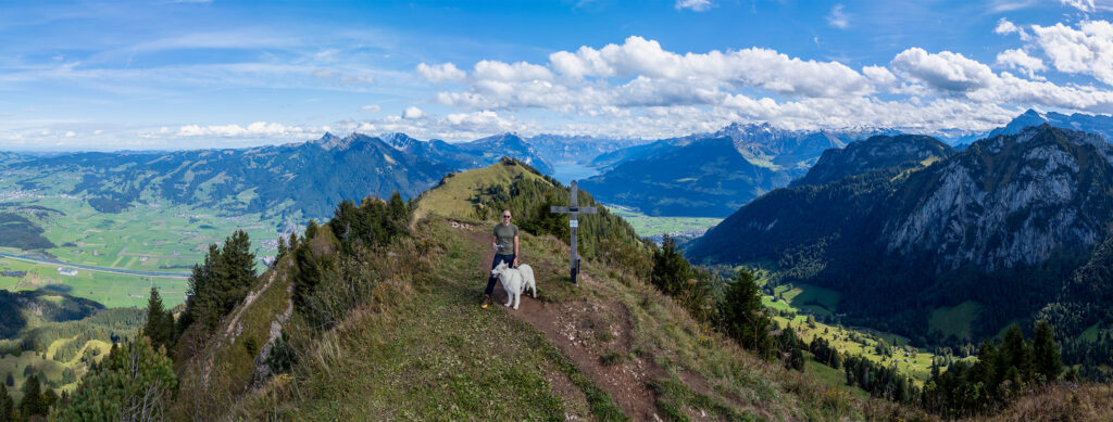 Rundwanderung Morgenholz - Hirzli - Planggenstock - Panorama 2