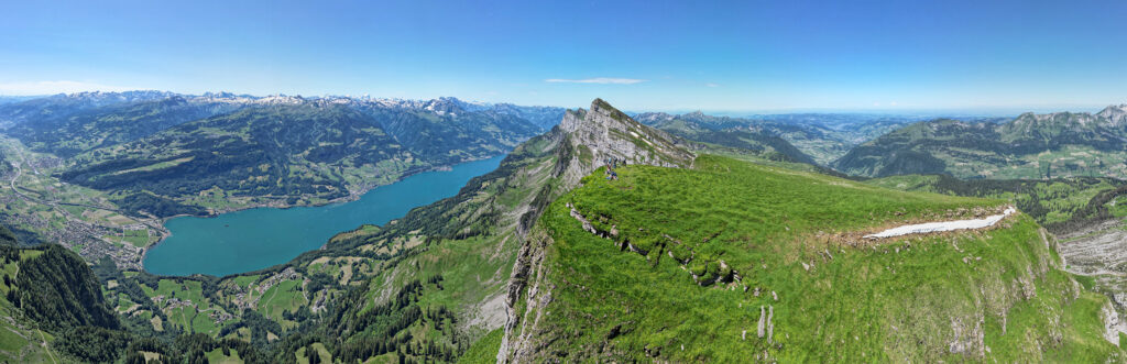 Rundwanderung Alp Sellamatt - Schibenstoll - Panorama 1