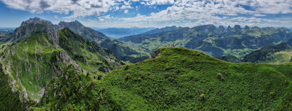 Rundwanderung Laui (Unterwasser) - Lütispitz - Panorama 2