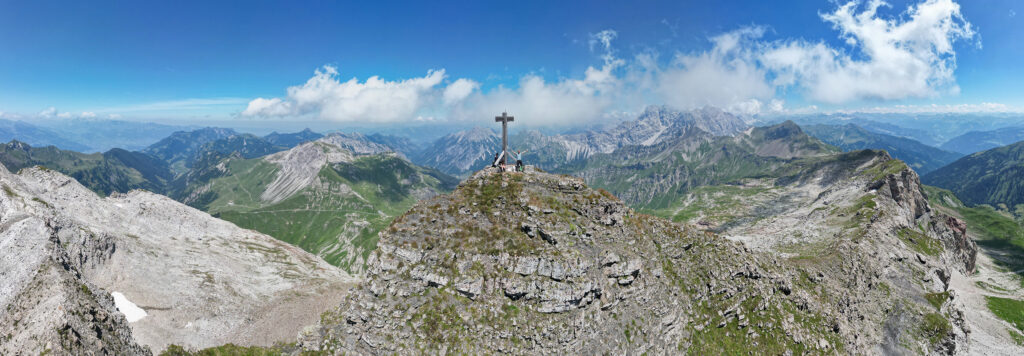 Rundwanderung Malbun - Augstenberg - Naafkopf - Panorama 1