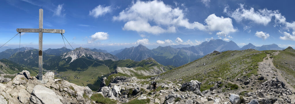 Rundwanderung Malbun - Augstenberg - Naafkopf - Panorama 3