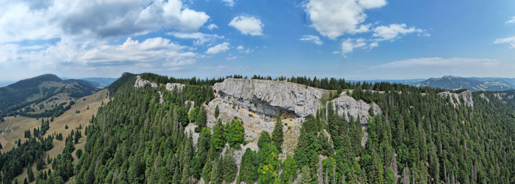 Rundwanderung La Gittaz-Dessous - Aguilles de Baulmes - Panorama 3