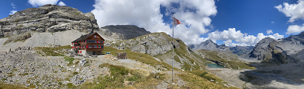 Rundwanderung Gemmipass – Lämmerenhütte SAC - Wildstrubelgletscher