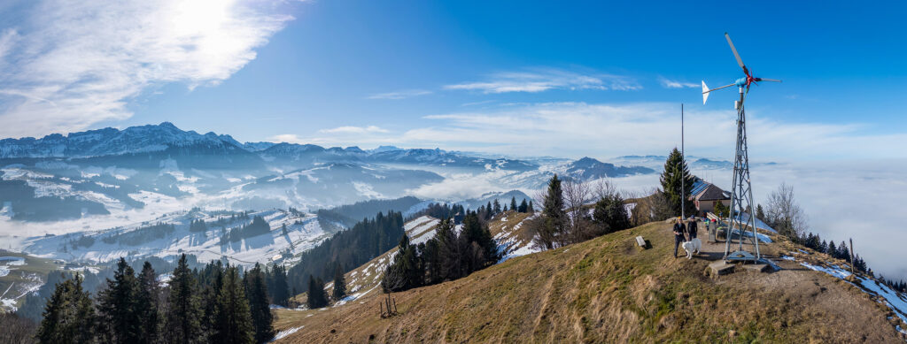 Rundwanderung Zürchersmühle - Hundwiler Höhi - Panorama 3