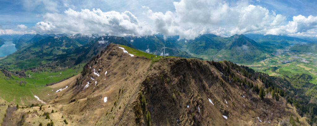 Rundwanderung Niederrickenbach - Buochserhorn - Musenalp - Panorama 3