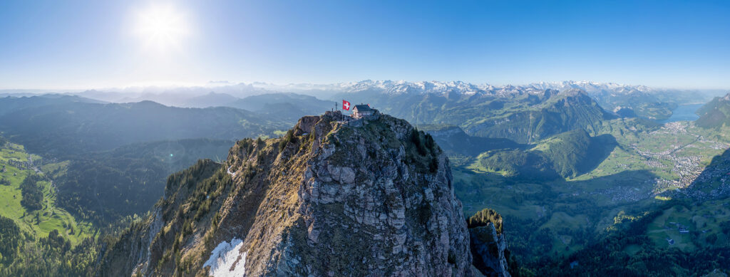 Rundwanderung Brunni Alpthal - Grosser Mythen - Panorama 3
