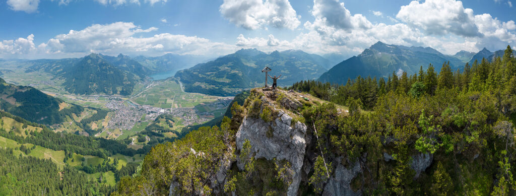 Rundwanderung Schwändital (Matt) - Fridlispitz - Riseten - Panorama 2