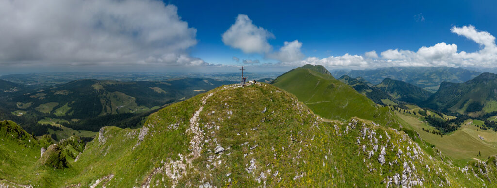 Rundwanderung Plan-Francey - Teysachaux - Le Moléson - Panorama 2