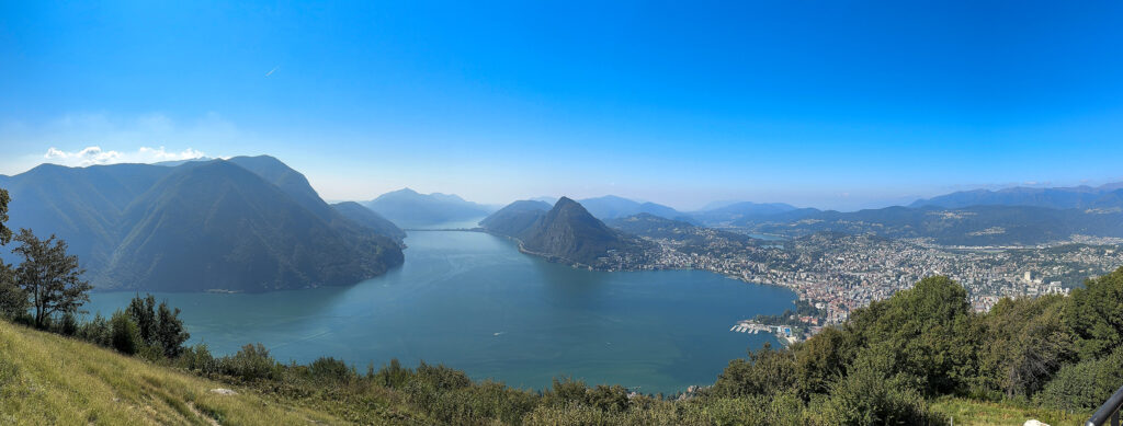 Rundwanderung Gandria - Monte Bré - Panorama 2