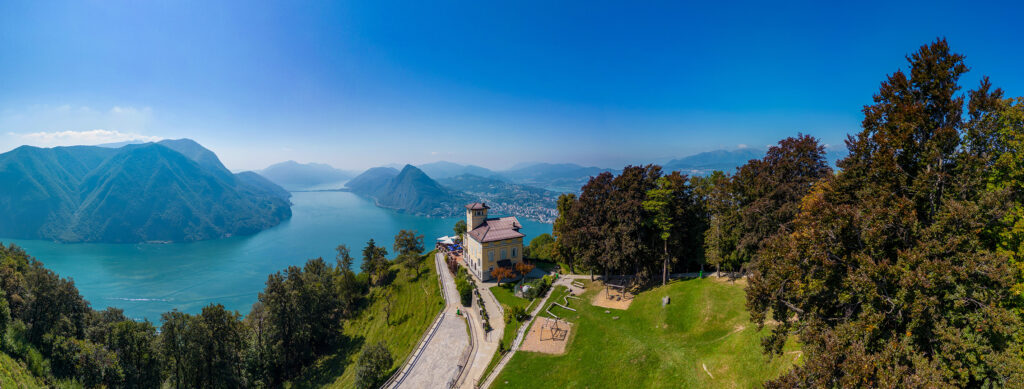 Rundwanderung Gandria - Monte Bré - Panorama 1