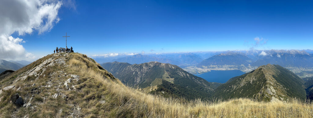 Rundwanderung Alpe Foppa - Monte Tamaro - Panorama 3