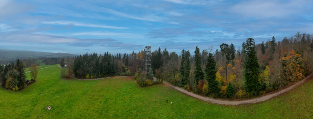 Rundwanderung Meilen (Burg Friedberg) - Pfannenstiel - Panorama 2