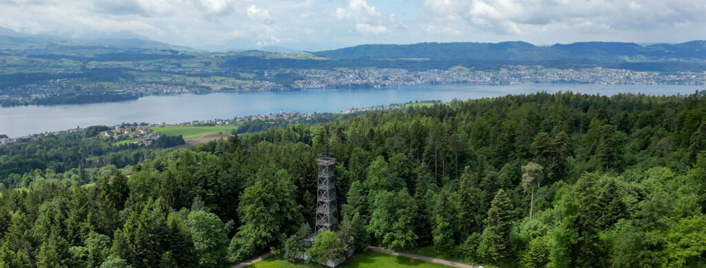 Rundwanderung Meilen (Burg Friedberg) - Pfannenstiel - Panorama 2