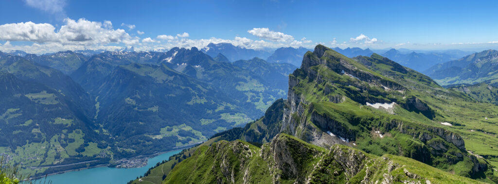 Rundwanderung Vordere Selunalp - Selun - Panorama 1