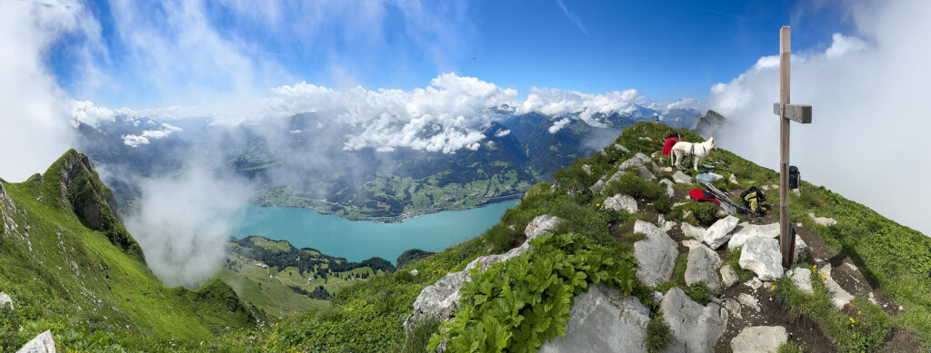 Rundwanderung Vordere Selunalp - Selun - Panorama 3