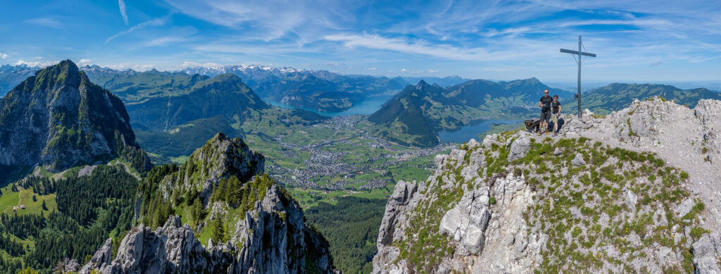 Rundwanderung Brunni Alpthal - Kleiner Mythen - Panorama 2