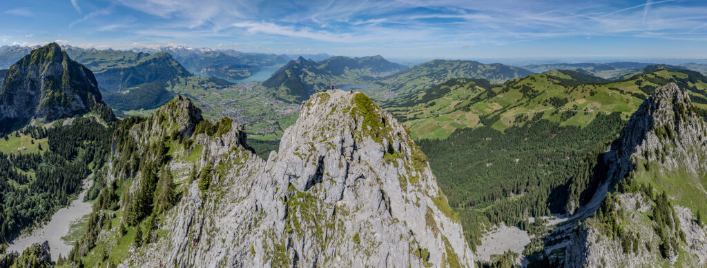 Rundwanderung Brunni Alpthal - Kleiner Mythen - Panorama 1