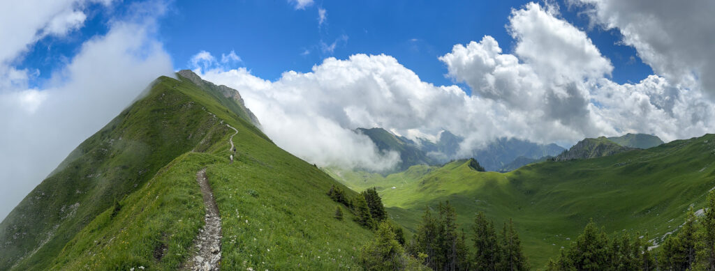 Rundwanderung Gurnigel/Wasserscheidi - Schibespitz - Gantrisch - Panorama 2