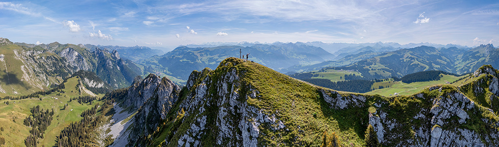 Rundwanderung Jaunpass - Bäderhorn