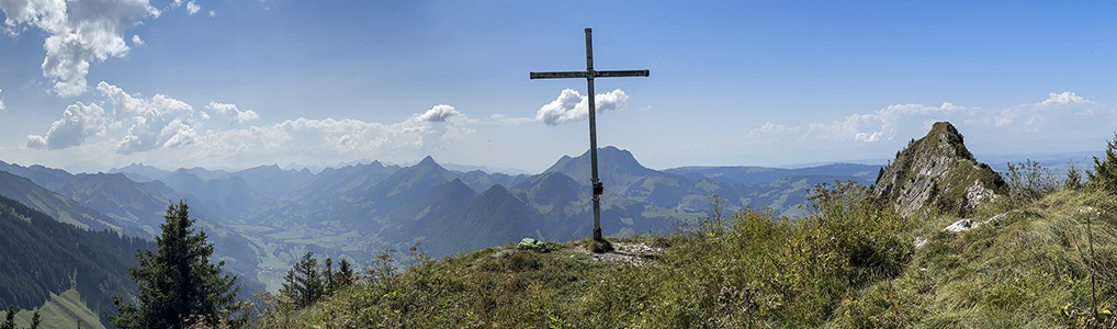 Rundwanderung Le Pralet - Dent du Chamois