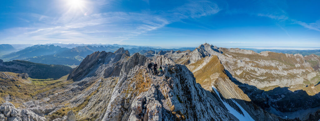 Rundwanderung Gamplüt - Altmann - Panorama 1