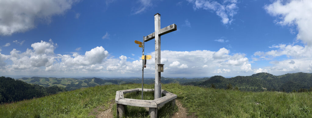 Rundwanderung Fischenthal – Hüttchopf - Panorama 2